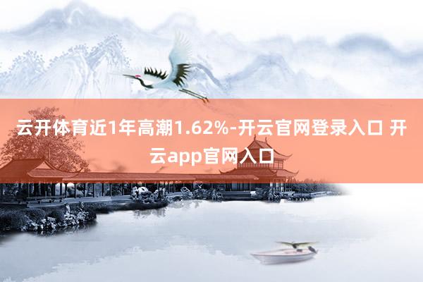 云开体育近1年高潮1.62%-开云官网登录入口 开云app官网入口